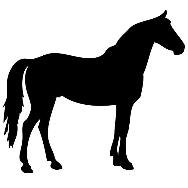 black horse silhouette 2 - BOVA